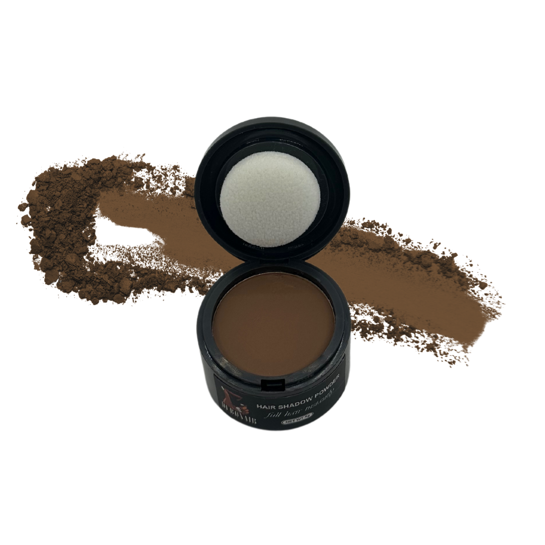 HAIR/BEARD POWDER- Medium Brown
