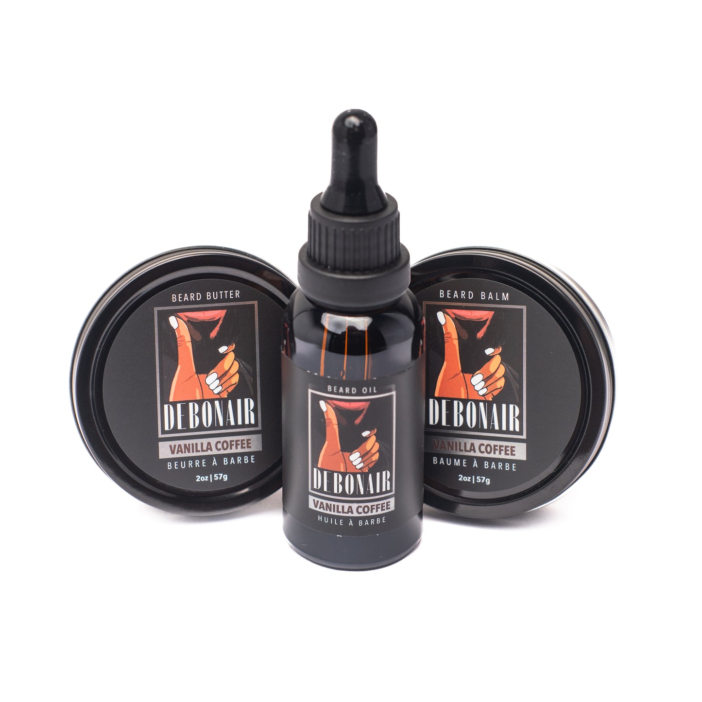 BEARD OIL, BUTTER, BALM- VANILLA COFFEE