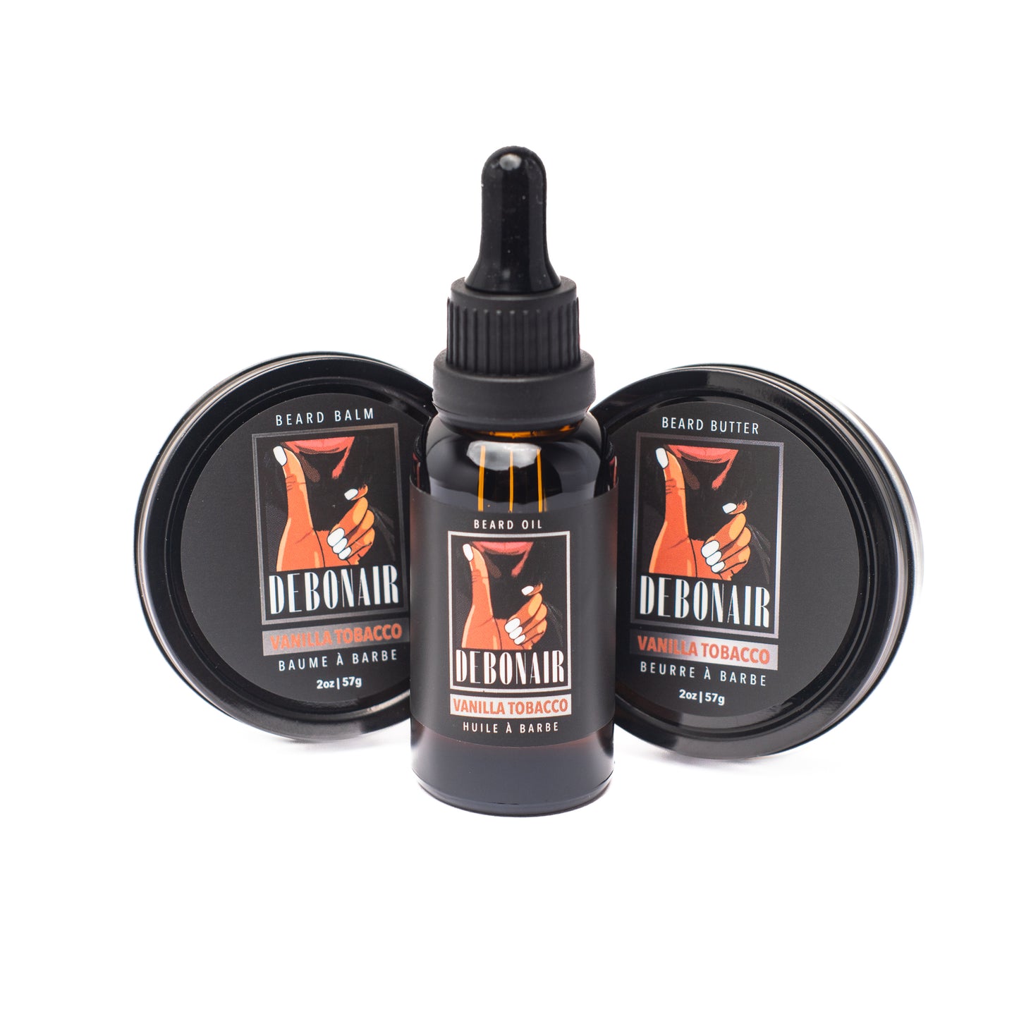 BEARD OIL, BUTTER, BALM- VANILLA TOBACCO