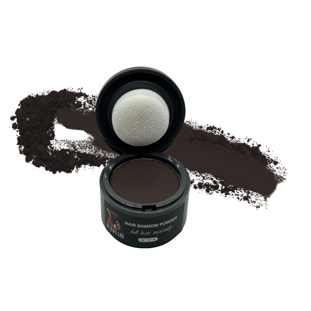 HAIR/BEARD POWDER- Dark Brown